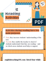 During Reading Activities