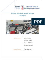 Etude D'un Système de Deux Pompes Centrifuges: Realise Par