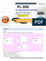 CertyIQ PL-300 UpdatedExam Dumps - Part 1 - 2023
