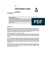 Administrasi Dasar Linux