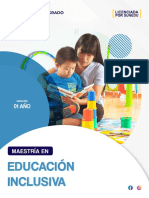 Maestría en Educación Inclusiva PDF