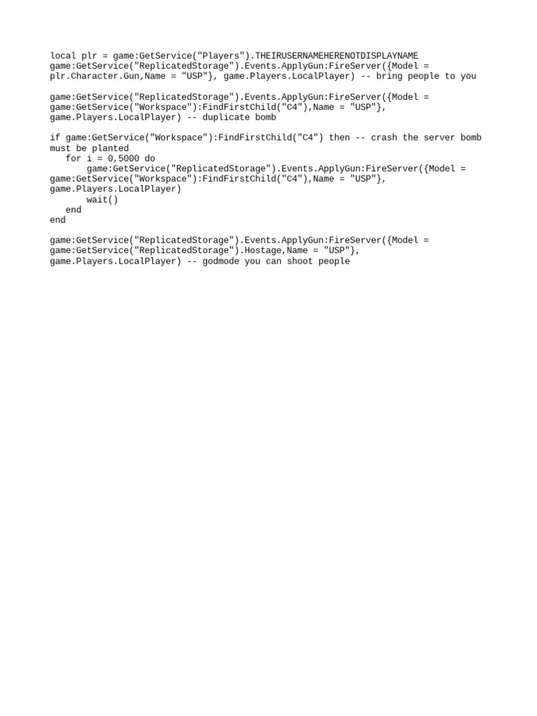 Roblox script to troll other players pdf