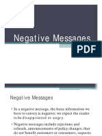 Slide - Negative Messages