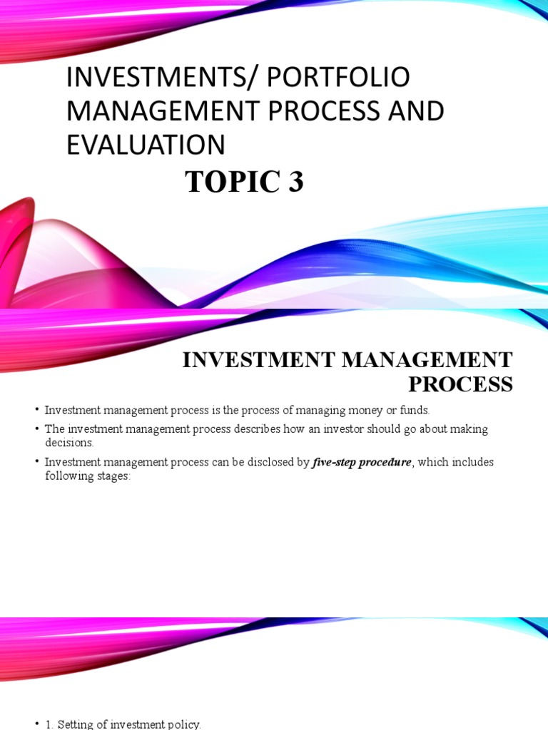 Investment Management Guide | PDF | Investing | Investment Management