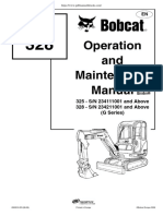 Bobcat 325 - 328 Service Manual PDF