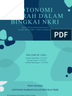 Otonomi Daerah Dalam Bingkai NKRI