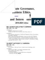 Corporate Governance Business Ethics Risk Management and Internal Control by Cabrera 2019 2020 PDF Free