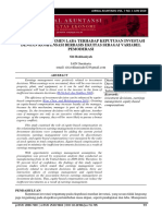 JURNAL AKUNTANSI VOL 7 NO 1 PENGARUH MANAJEMEN LABA TERHADAP KEPUTUSAN INVESTASI