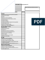 Checklist Plataformas