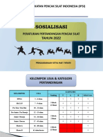 Sosialisasi PP Pencak SIlat 2022 Baru