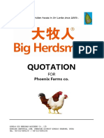 Quotation For Phoenix Farms PDF