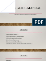 The Guide Manual