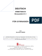 Deutsch Fur Gymnasien A1.1 Arbeitsbuch