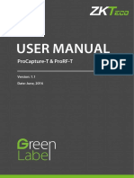 ProCapture-T&ProRF-T User Manual V1.1 - 20160608