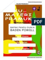 (9-05) Materi Bapak Pandu Dunia Baden Powell