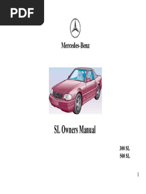 W129 Mercedes-Benz SLクラス 取扱説明書 1710502885?v=1