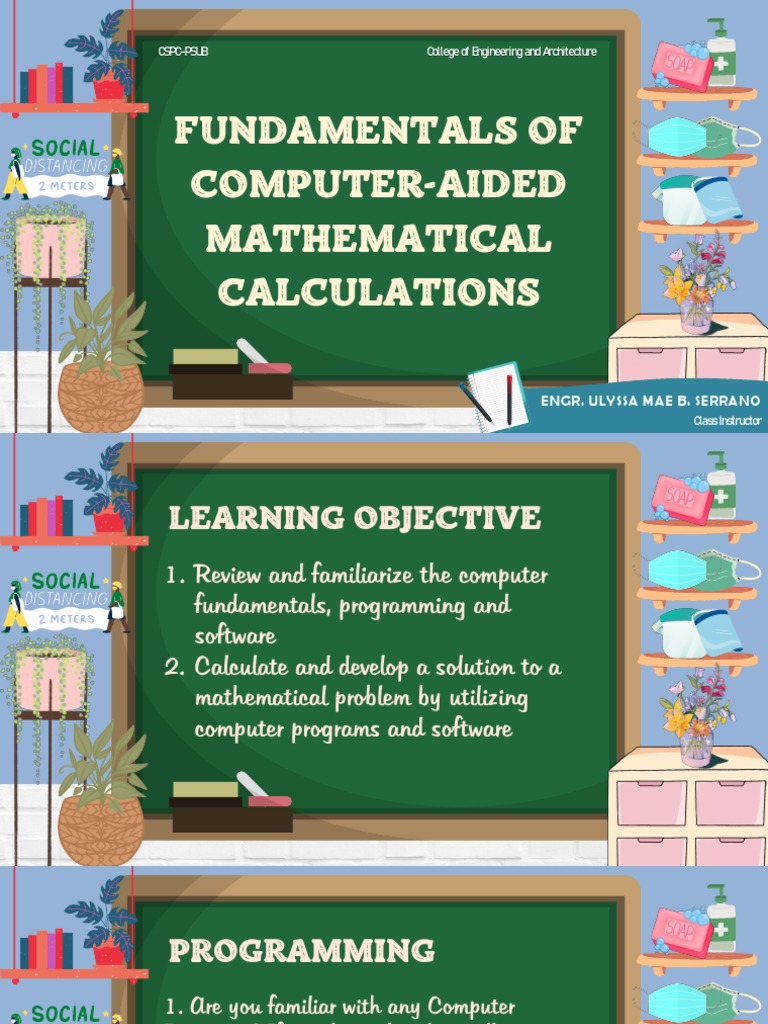 Computer-Aided Mathematical Calculations | PDF | Microsoft Excel ...
