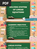 4 SOLVING SYSTEM OF LINEAR EQUATIONS Part 1