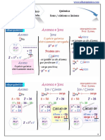 Mapa Mental Ions Cations e Anions