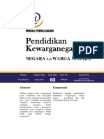 Modul 3 - NEGARA DAN WARGA NEGARA - PERTEMUAN KE 3