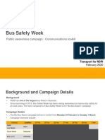 Bus Safety Week - Communications Toolkit