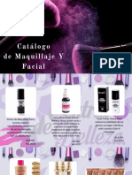 Catálogo de Maquillaje y Facial PDF