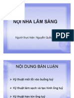 Bài giảng Nội nha lâm sàng - Nguyễn Quốc Toản - 934111 PDF