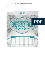 Backdoor Survival Emergency Food Buyers Guide Aug 2015 PDF