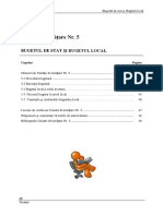 Unitate de Învăţare Nr. 5: Bugetul de Stat Și Bugetul Local