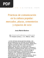 Prácticas de comunicación en la cultura popular