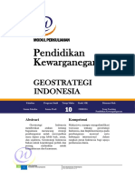 Modul 10 - Geostrategi Indonesia - Pertemuan Ke 11 PDF