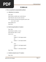 IT Skills Lab Manual