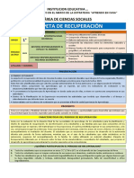 CARPETA RECUP. CC - SS - Ciclo VI - 1ER AÑO - Modelo 1