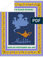 Aladdin Vestuario 4to Año PDF