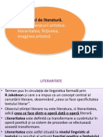 Conceptul de Literatură