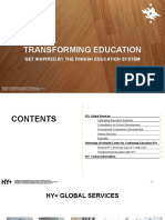 Transforming Education-Executive Summary of References by University of Helsinki HY+ PDF