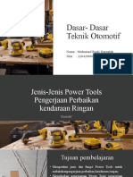 Jenis-Jenis Power Tools