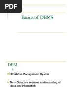 Unit 1 Basics of DBMS E