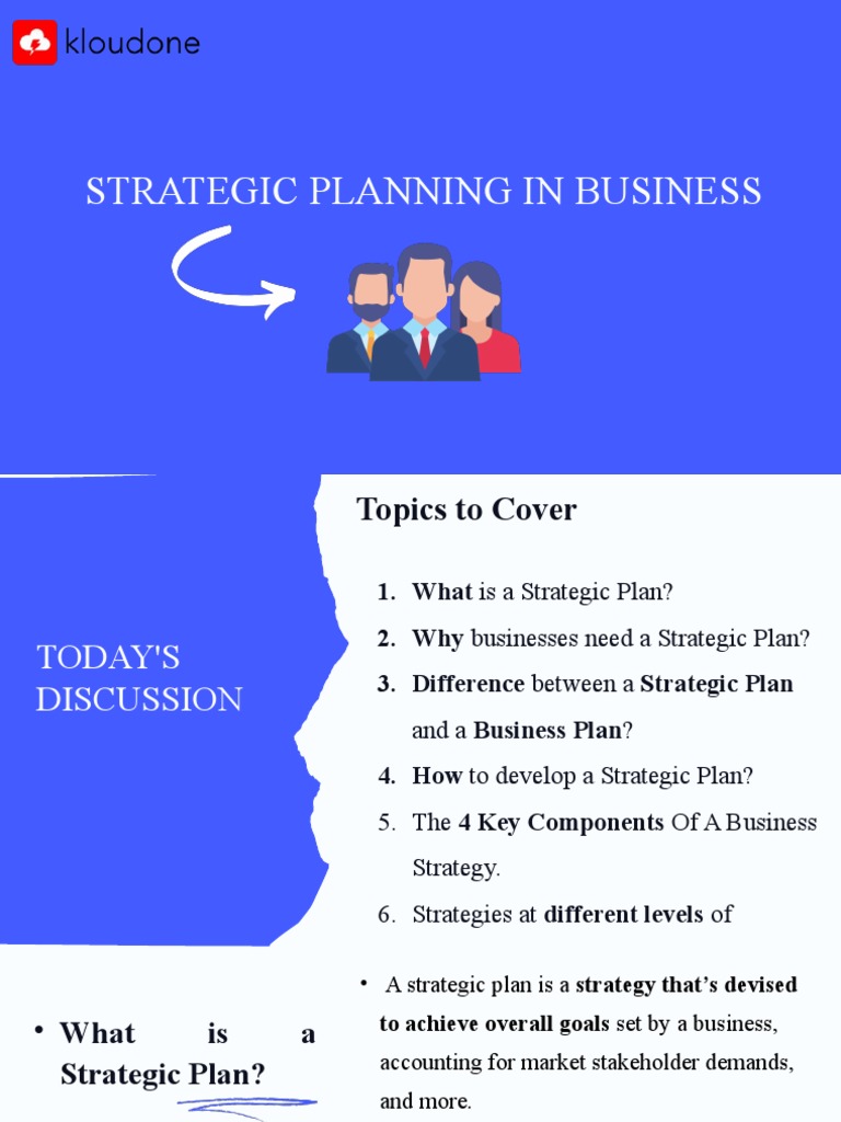Strategic Planning in Business | PDF | Strategic Planning | Strategic ...