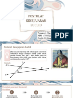 Postulat Kesejajaran Euclid