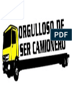 Orgulloso de Ser Camionero PDF