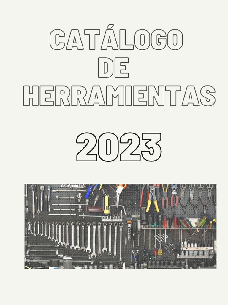 Catálogo de Herramientas 2023 PDF