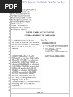 United States District Court Central District of California: Complaint