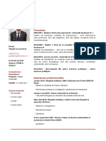 Candidature Réctorat PDF