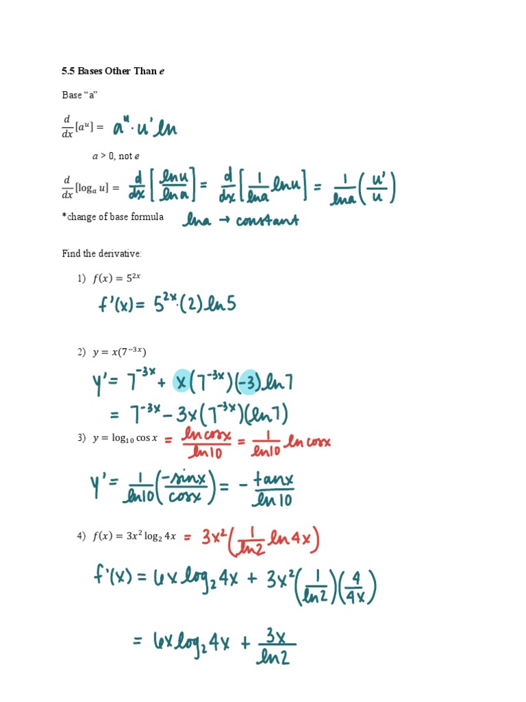 5.5 Notes | PDF