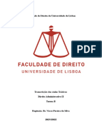 Transcrições de Administrativo II 2021-2022