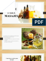 Aceite para Masajes