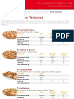 Tabela Telepizza