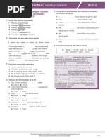 A2 U6 Extra Grammar Practice Reinforcement PDF