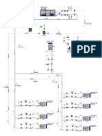 166.6 GPM chilled water system diagram